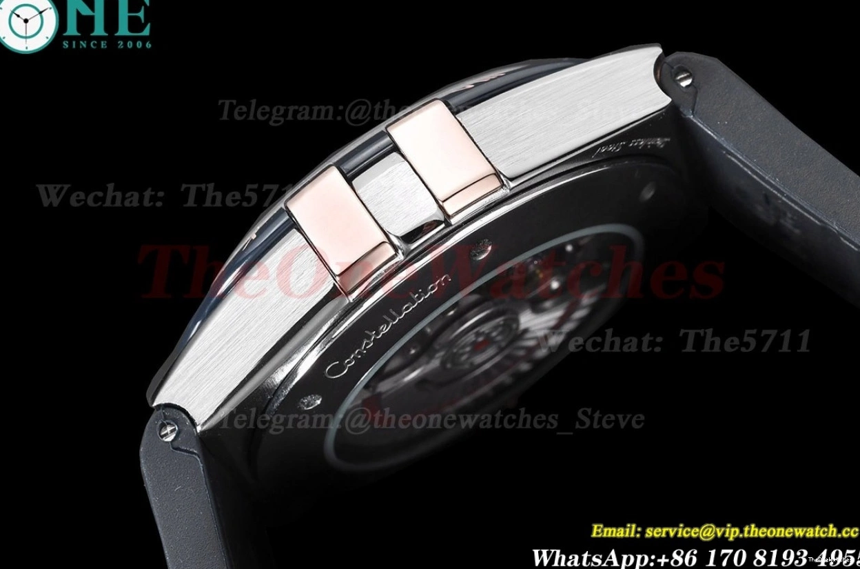 Dial GDF LE 41mm Ceramic Constellation RG White MY8215 0225